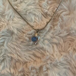 Dolphin Silver Necklace